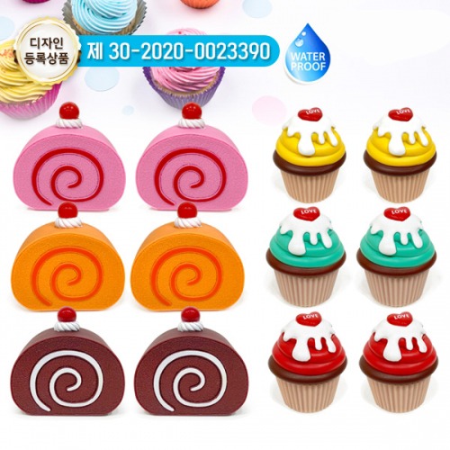 소프트 롤케익+컵케익세트 12pcs